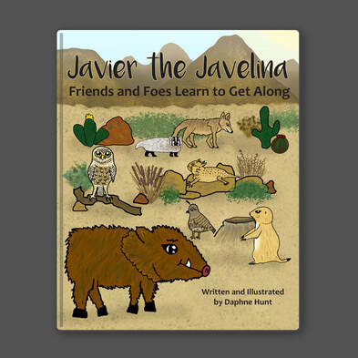Javier the Javelina book in Spanish available on Amazon and Kindle